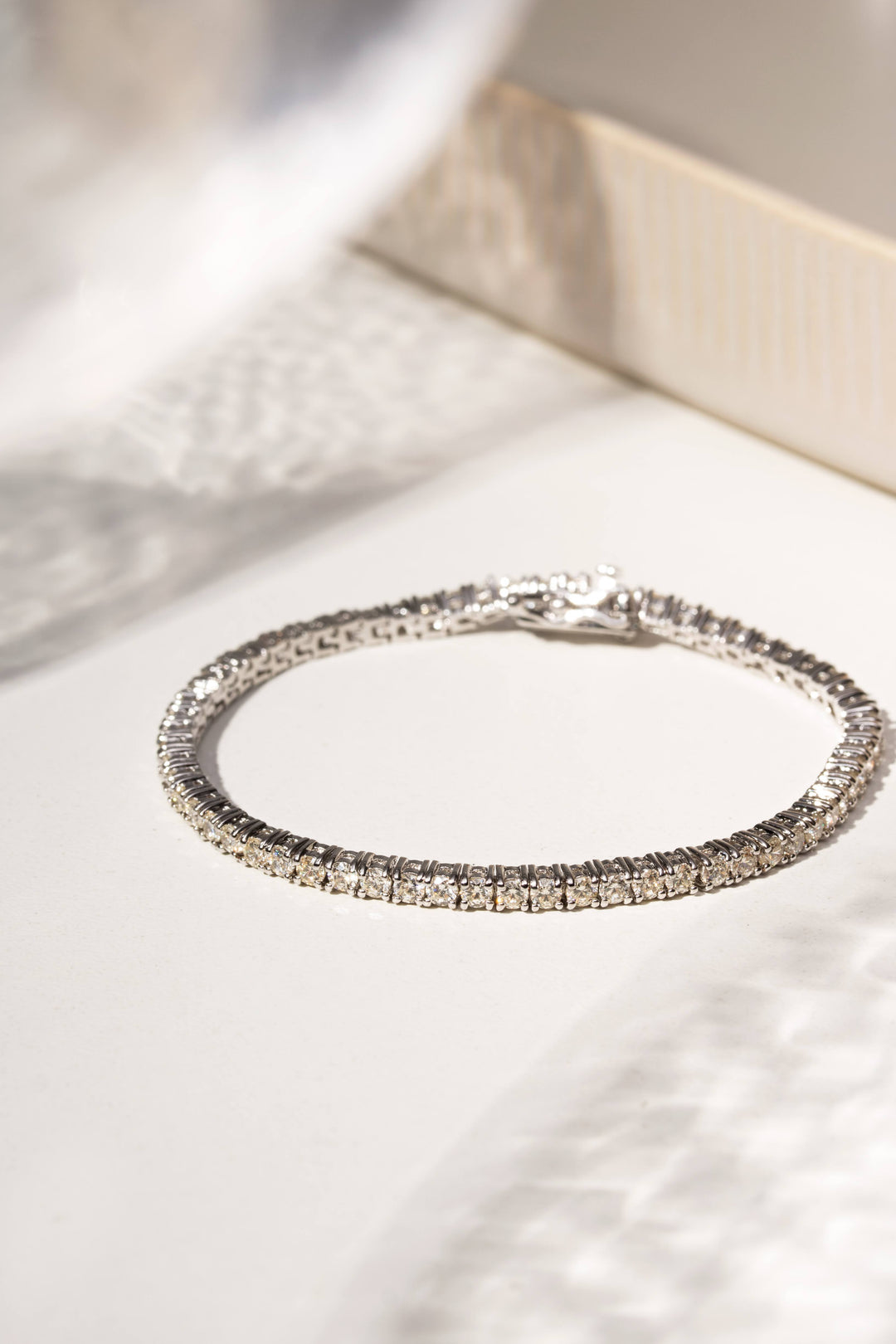 Lemon Zirconia Tennis Bracelet and Necklace Set, Rhodium Plated
