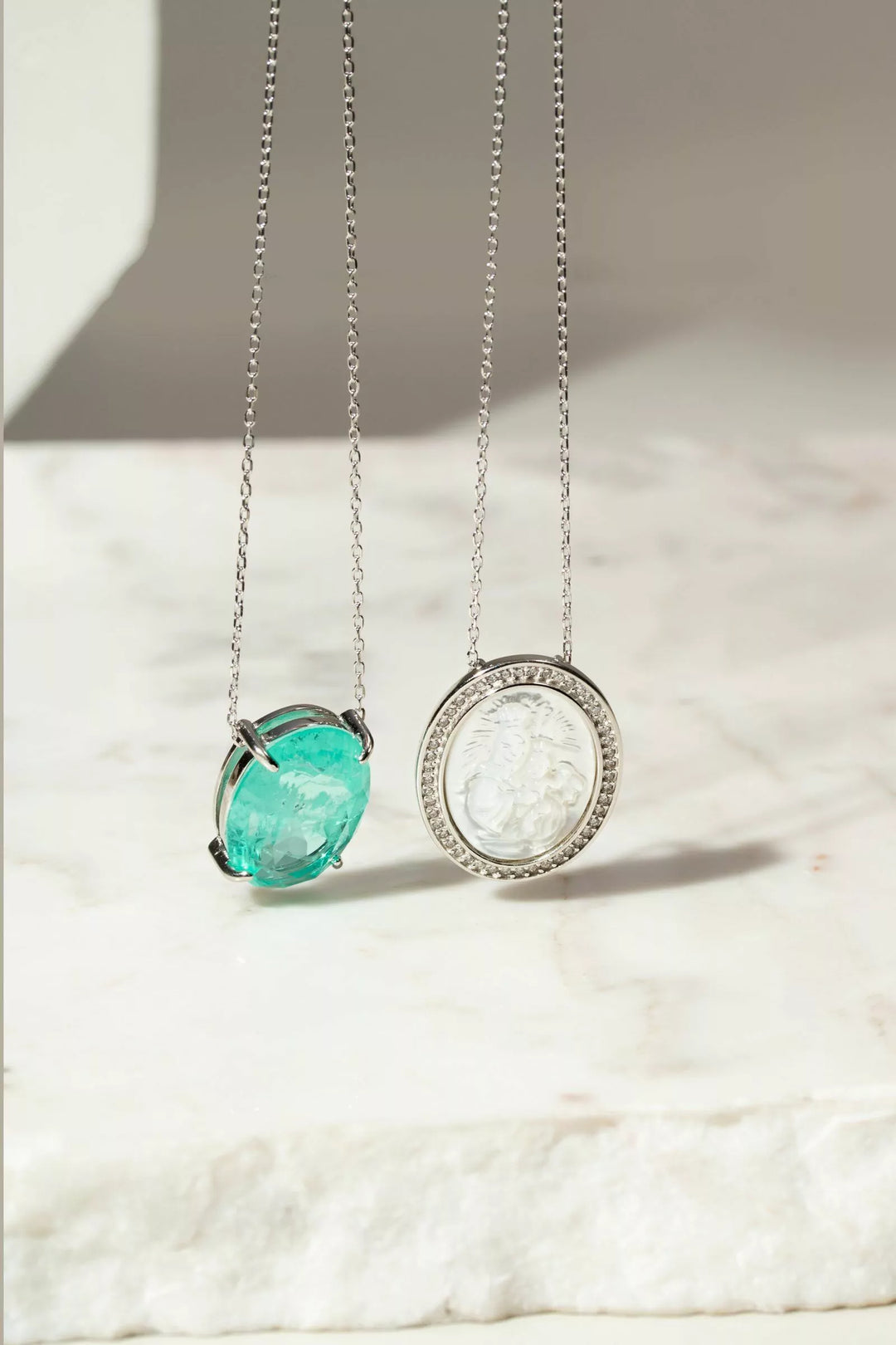 Bright Scapular Paraiba Tourmaline Fusion, 925 Sterling Silver